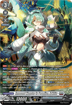 Innocent Monster in Paradise, Arkhite [D-Format] (V.4 - Silver Rare) - Dimensional Transcendence