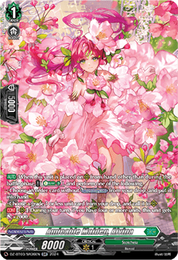 Amicable Maiden, Alvina [D-Format] (V.3 - Silver Rare) - Dimensional Transcendence