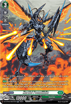 Hurtful Pompilidio [D-Format] (V.3 - Silver Rare) - Dimensional Transcendence