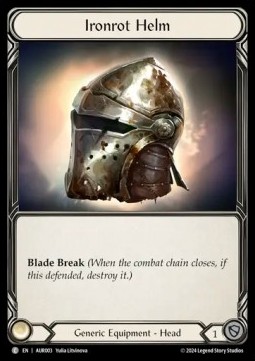 Ironrot Helm (Regular) - First Strike: Aurora