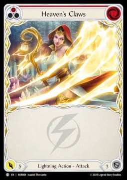 Heaven's Claws (Red) (Regular) - First Strike: Aurora
