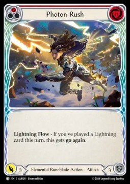 Photon Rush (Red) (Regular) - First Strike: Aurora