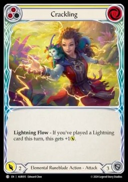 Crackling (Yellow) (Regular) - First Strike: Aurora
