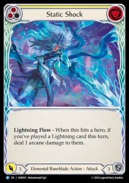 Static Shock (Yellow) (Regular) - First Strike: Aurora