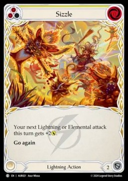 Sizzle (Yellow) (Regular) - First Strike: Aurora