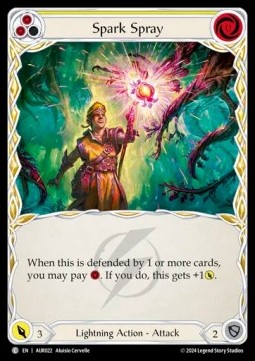 Spark Spray (Yellow) (Regular) - First Strike: Aurora