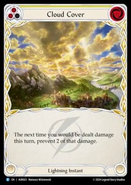 Cloud Cover (Yellow) (Regular) - First Strike: Aurora