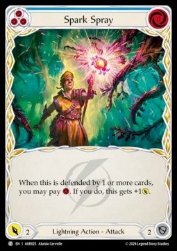 Spark Spray (Blue) (Regular) - First Strike: Aurora