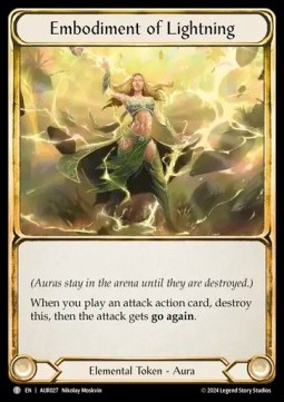 Embodiment of Lightning (Regular) - First Strike: Aurora