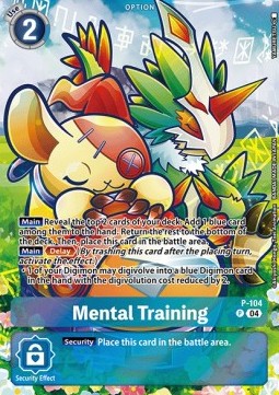 Mental Training (P-104) - Starter Deck: Guardian Vortex