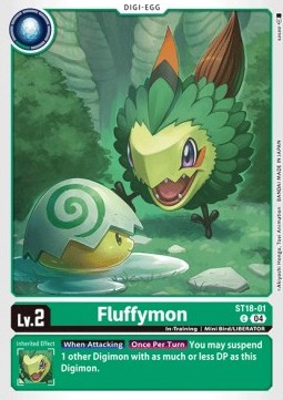 Fluffymon (ST18-01) - Starter Deck: Guardian Vortex
