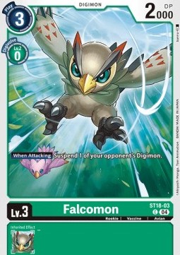 Falcomon (ST18-03) - Starter Deck: Guardian Vortex