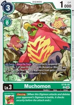 Muchomon (ST18-05) - Starter Deck: Guardian Vortex