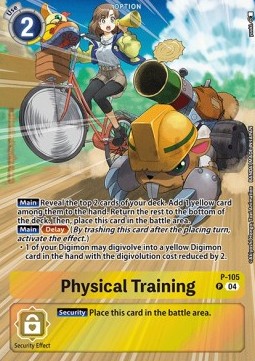Physical Training (P-105) - Starter Deck: Fable Waltz