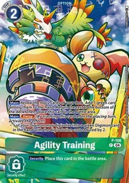 Agility Training (P-106) - Starter Deck: Fable Waltz