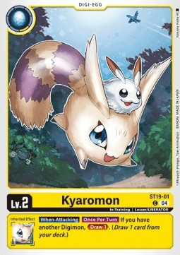 Kyaromon (ST19-01) - Starter Deck: Fable Waltz