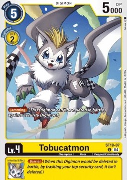 Tobucatmon (ST19-07) - Starter Deck: Fable Waltz