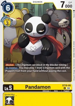 Pandamon (ST19-09) - Starter Deck: Fable Waltz