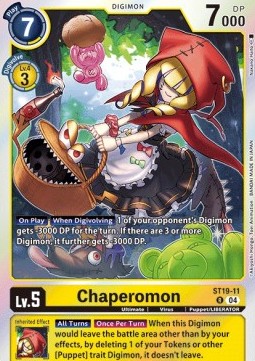 Chaperomon (ST19-11) - Starter Deck: Fable Waltz