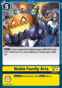 Noble Family Arts (ST19-15) - Starter Deck: Fable Waltz