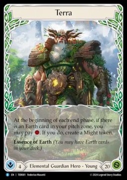 Terra (Rainbow Foil) - First Strike: Terra