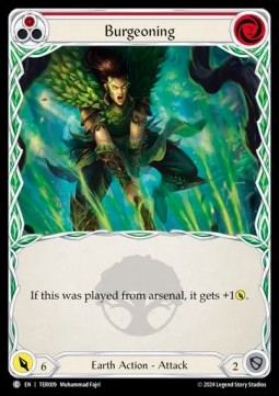 Burgeoning (Red) (Regular) - First Strike: Terra