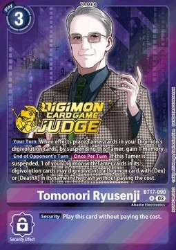 Tomonori Ryusenji (BT17-090) - Judge Promos