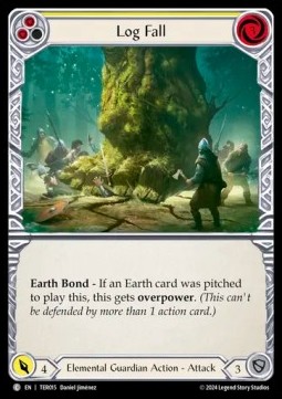 Log Fall (Yellow) (Regular) - First Strike: Terra