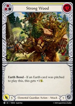 Strong Wood (Yellow) (Regular) - First Strike: Terra