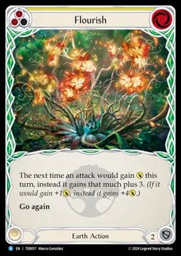 Flourish (Yellow) (Regular) - First Strike: Terra