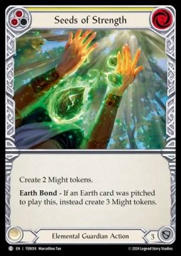 Seeds of Strength (Yellow) (Regular) - First Strike: Terra