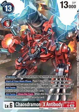 Chaosdramon (X Antibody) (BT12-072) - Event Pack 7