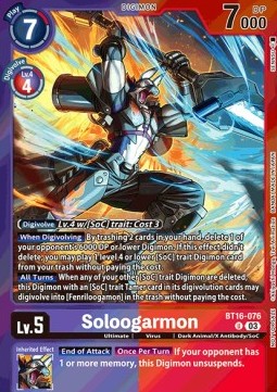 Soloogarmon (BT16-076) - Event Pack 7