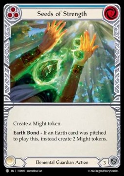 Seeds of Strength (Blue) (Regular) - First Strike: Terra