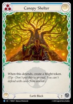Canopy Shelter (Blue) (Regular) - First Strike: Terra
