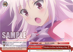 Resolve to Give Up Being a Guy (V.1 - Trial Deck) - Ayakashi Triangle