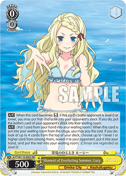 Moment of Everlasting Summer, Lucy (V.1 - Double Rare) - Ayakashi Triangle