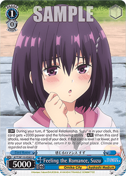 Feeling the Romance, Suzu (V.1 - Uncommon) - Ayakashi Triangle