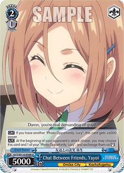 Chat Between Friends, Yayoi - Ayakashi Triangle