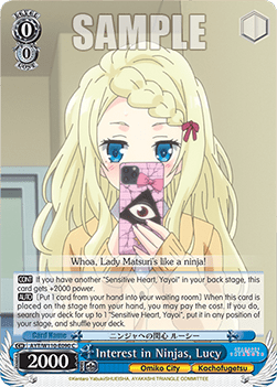 Interest in Ninjas, Lucy - Ayakashi Triangle