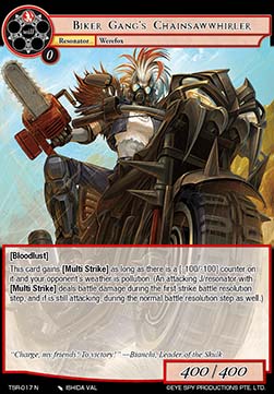 Biker Gang's Chainsawwhirler - The Battle at the Sacred Ruins