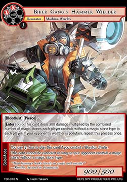 Biker Gang's Hammer Wielder - The Battle at the Sacred Ruins