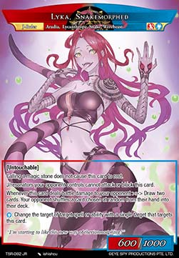 Lyka, Snakemorphed - The Battle at the Sacred Ruins
