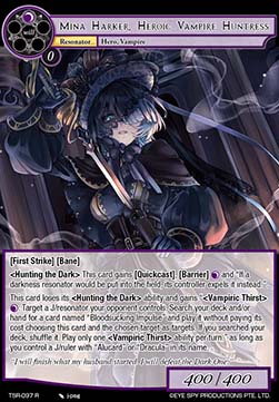 Mina Harker, Heroic Vampire Huntress - The Battle at the Sacred Ruins
