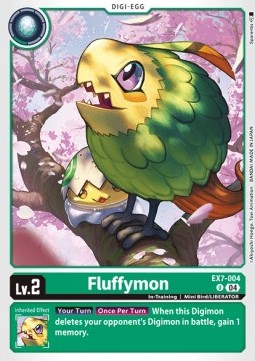 Fluffymon (EX7-004) (V.1) - Digimon Liberator