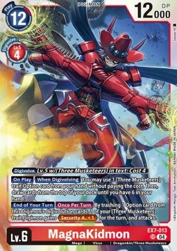 MagnaKidmon (EX7-013) (V.1) - Digimon Liberator