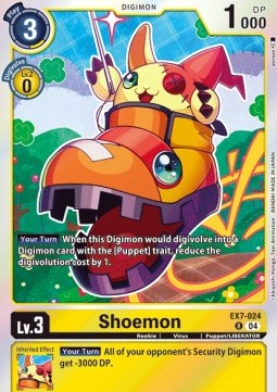 Shoemon (EX7-024) (V.1) - Digimon Liberator