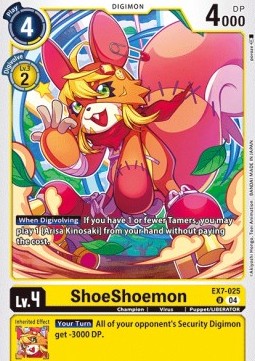 ShoeShoemon (EX7-025) (V.1) - Digimon Liberator