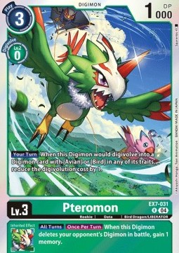 Pteromon (EX7-031) (V.1) - Digimon Liberator
