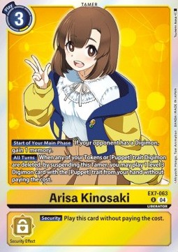 Arisa Kinosaki (EX7-063) (V.1) - Digimon Liberator